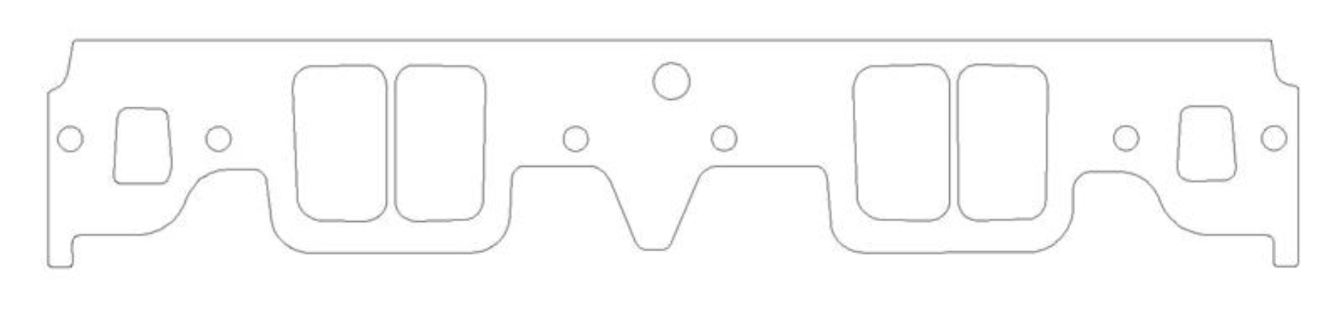 Picture of Cometic Chevy Gen-1 Small Block V8 .059in CFM-20 Intake Manifold Gasket Set - Brodix 12 Series Heads