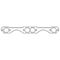 Picture of Cometic Chevrolet Gen-1 Small Block V8 .064in ArmorCore Exhaust Manifold Gasket Set - 23 Degree Head