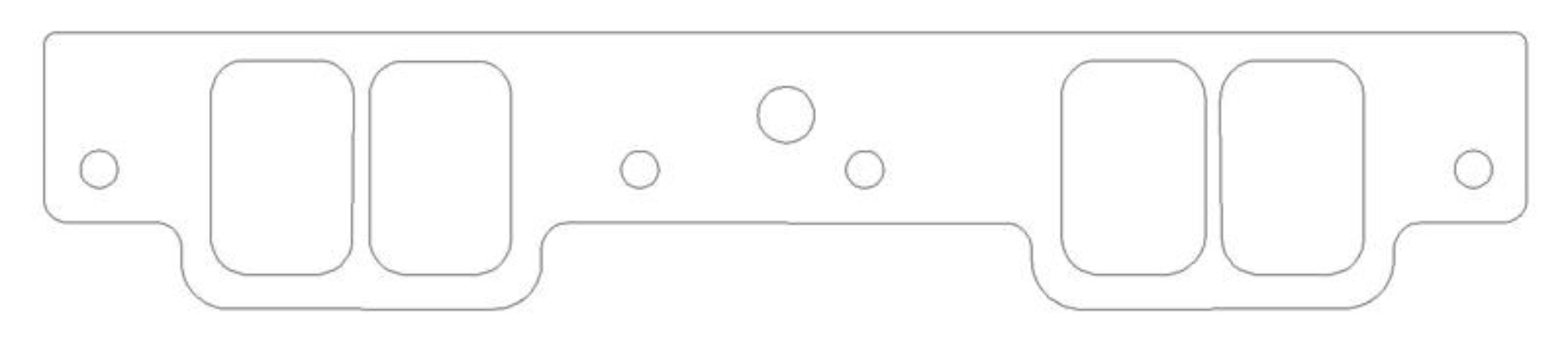 Picture of Cometic Chevy Gen-1 Small Block V8 .059in CFM-20 Intake Manifold Gasket Set - Brodix GB 2000 Heads