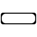 Picture of Cometic Chevrolet LB1/LB4 Gen-1 90 Degree V6 .125in Molded Rubber Valve Cover Gasket - Center Bolt