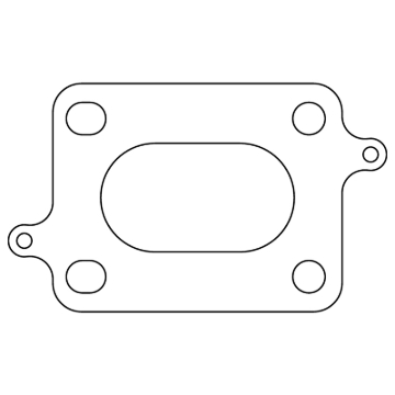Picture of Cometic Cosworth YB .030in MLS Exhaust Manifold Gasket - Set of 4 - 53.85mm x 30.20mm Oval Ports