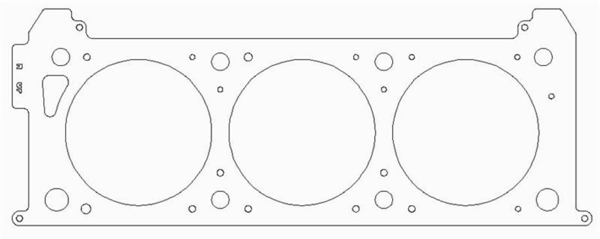 Picture of Cometic GM LGD/LZ4/LZ8/LZ9/LZE/LZG High Value .051in MLS Cylinder Head Gasket - 101mm Bore - RHS