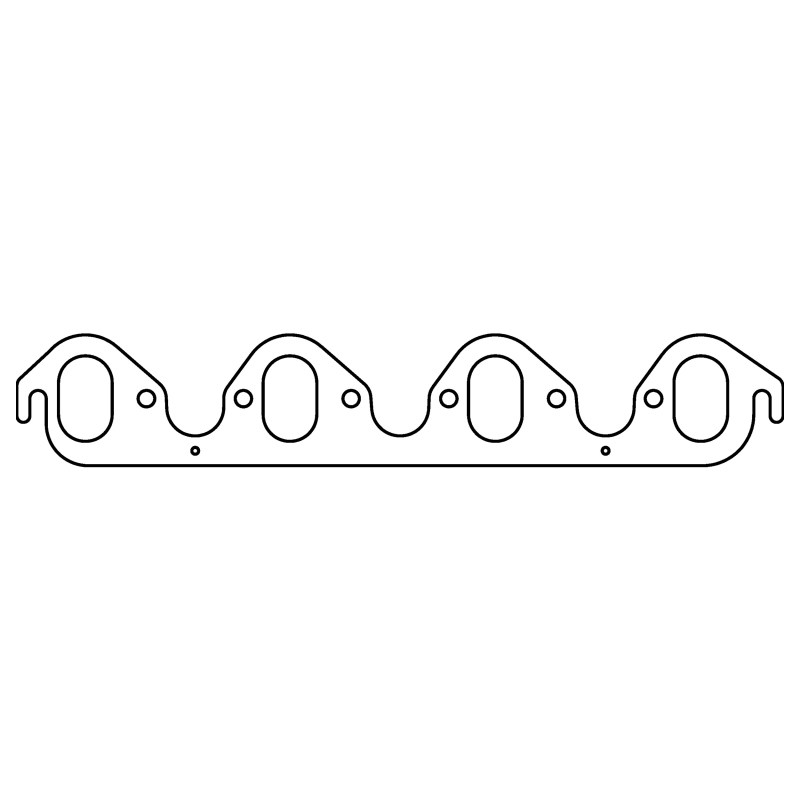 Picture of Cometic Ford 385 Series .043in Copper Exhaust Manifold Gasket Set - 2.080in x 1.250in Oval Ports