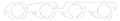 Picture of Cometic Chevrolet Mark-IV GM Gen-V/VI Big Block V8 .064in ArmorCore Exhaust Manifold Gasket Set