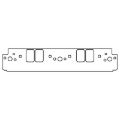 Picture of Cometic Chrysler W8 Head V8 .094in Fiber Intake Manifold Gasket Set - 1.450in x 2.200in Ports
