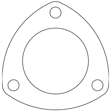 Picture of Cometic .043in Copper Exhaust Header Collector Gasket - 2.5in Diameter - 3.5in Bolt Circle