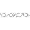 Picture of Cometic Chevrolet Mark-IV GM Gen-V/VI Big Block V8 .042in MLS Exhaust Manifold Gasket Set