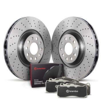 Picture of Brembo OE 95-01 Acura Integra Front Disc Brake Kit