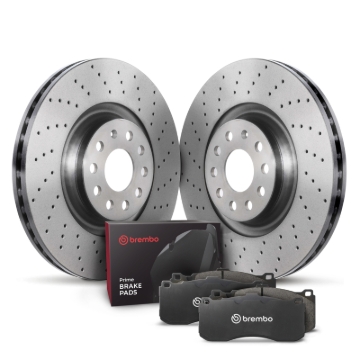 Picture of Brembo OE 95-01 Acura Integra Front Disc Brake Kit
