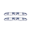 Picture of Cometic Chrysler LA V8 .039in Fiber Intake Mani Gasket Set-1.170in x 2.300in Rectangle Port