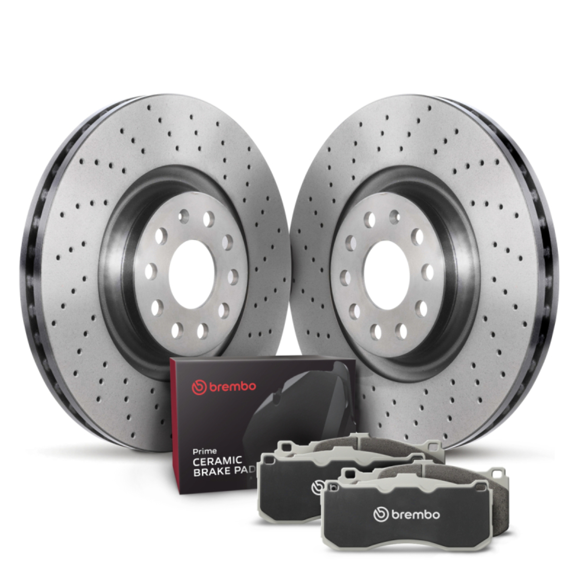 Picture of Brembo OE 2002 Audi A4 Rear Disc Brake Kit