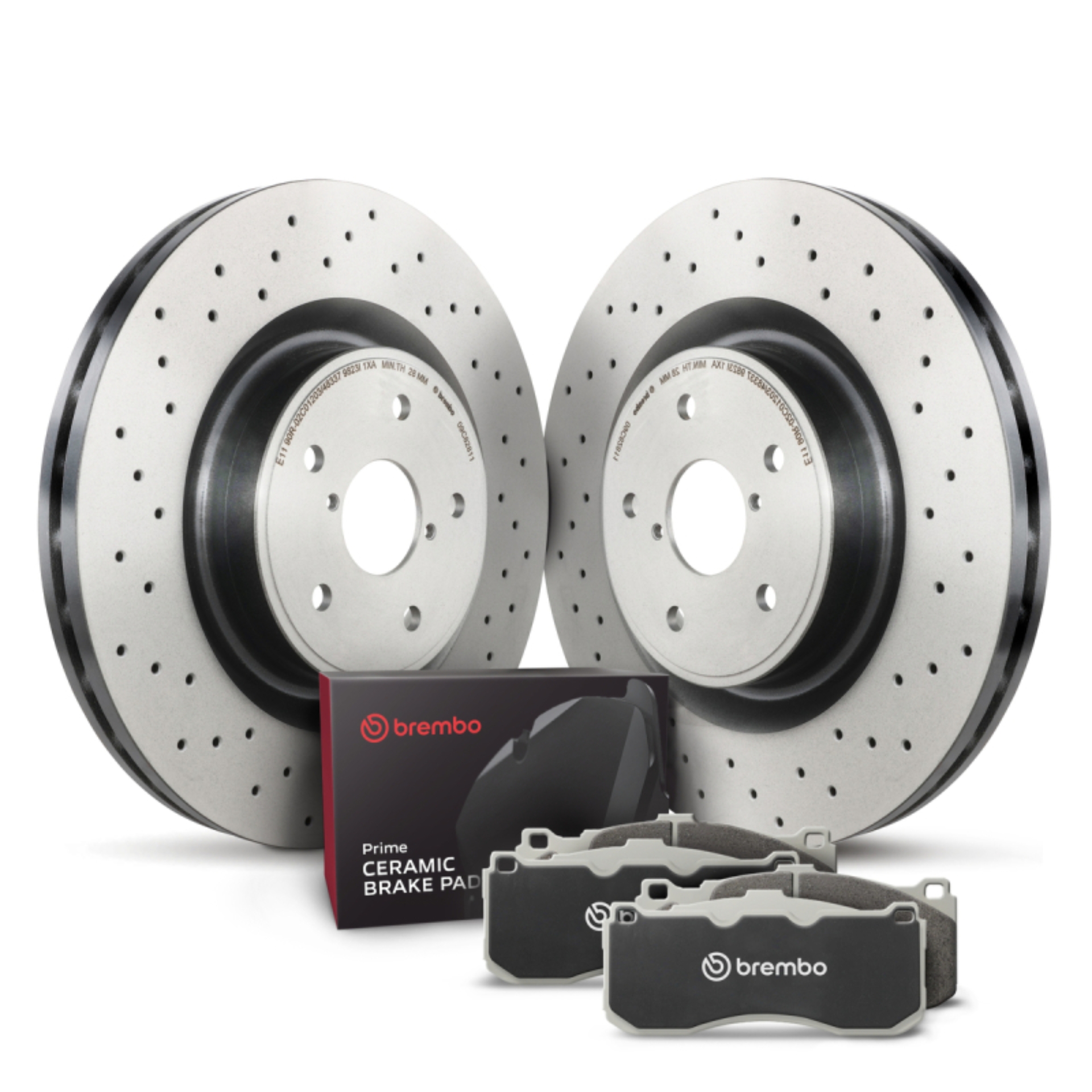 Picture of Brembo OE Rear Disc Brake Kit