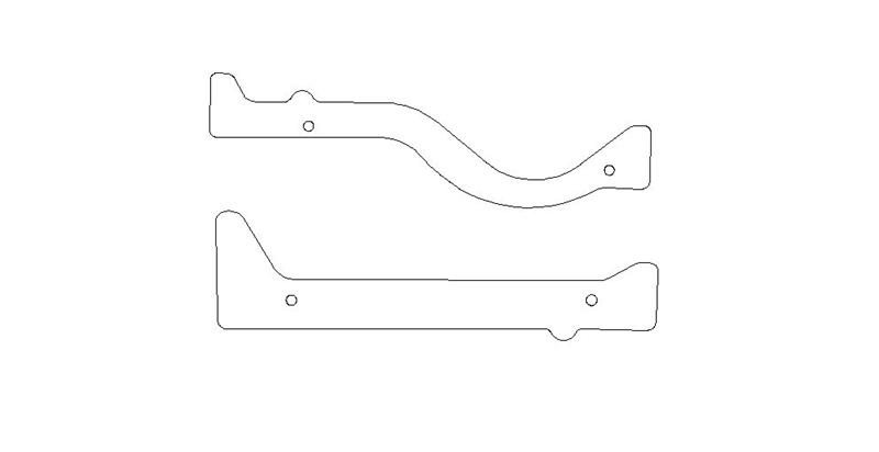 Picture of Cometic Chrysler Magnum V8 .047in Fiber Intake End Seals Kit - Front & Rear Crossovers