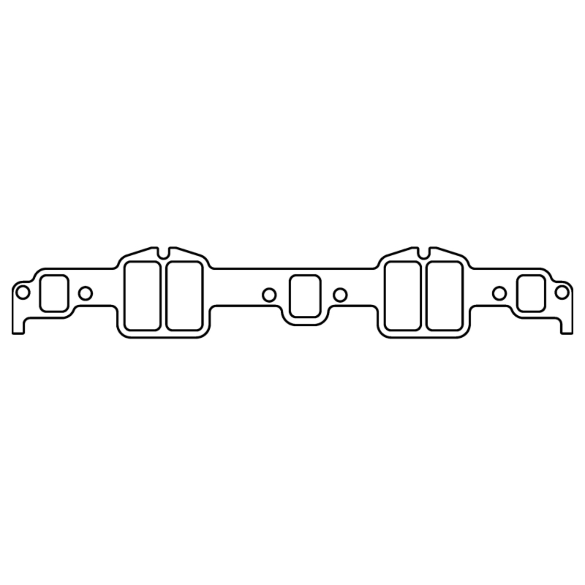 Picture of Cometic Chevrolet 348/409 W-Series Big Block V8 .059 Fiber Intake Manifold Gasket Set