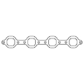 Picture of Cometic Ford 351 Windsor .064in AM Exhaust Header Gasket Set - With Dart Heads