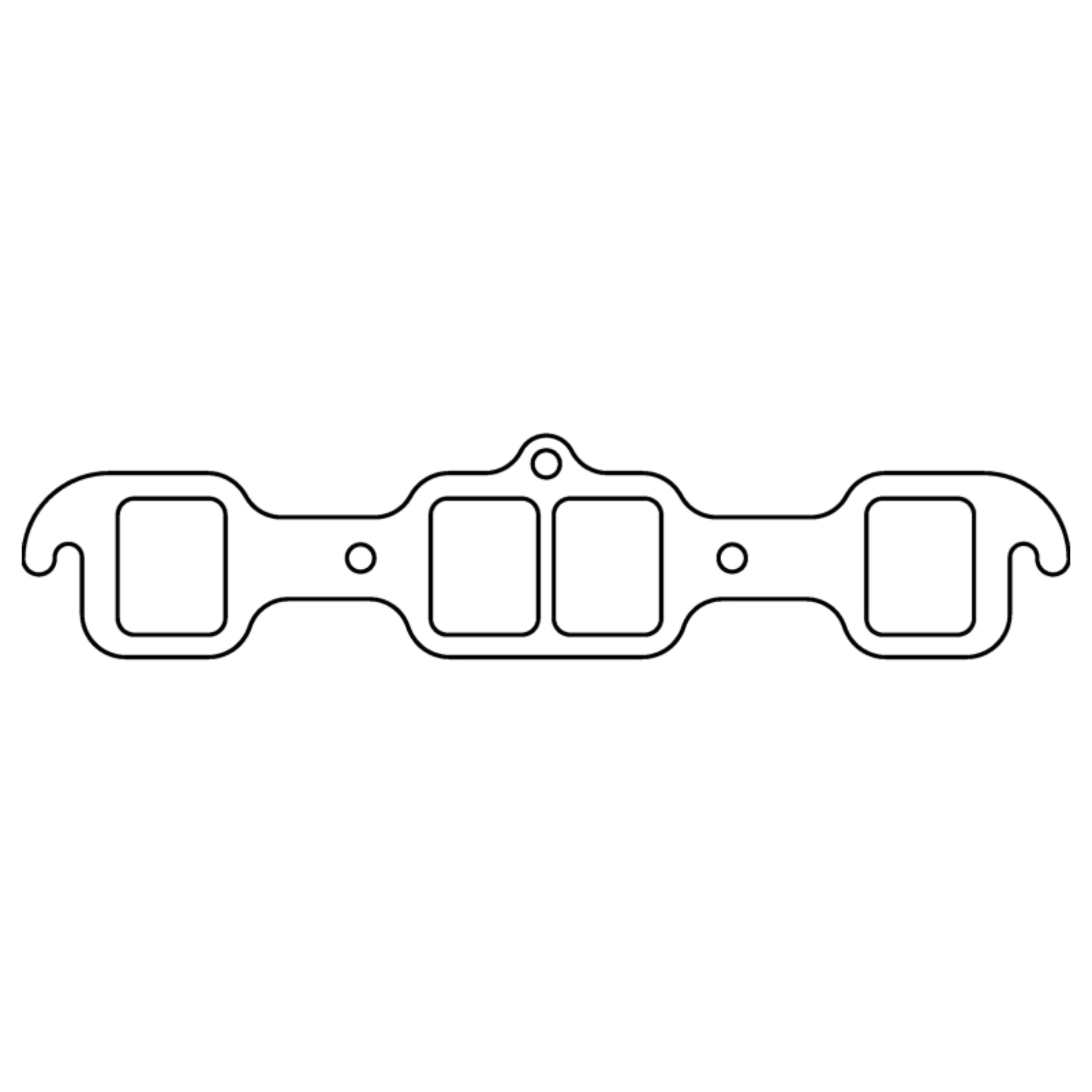 Picture of Cometic Oldsmobile Gen-2 Rocket V8 .064in ArmorCore Exhaust Header Gasket Set