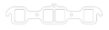 Picture of Cometic Oldsmobile Gen-2 Rocket V8 .064in ArmorCore Exhaust Header Gasket Set