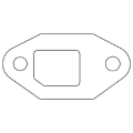 Picture of Cometic Holden 253/304/308 V8 .031in Fiber Fuel Pump Gasket
