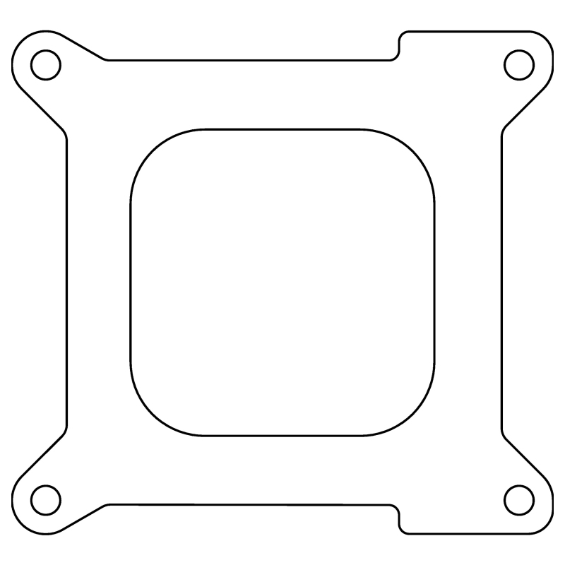 Picture of Cometic NASCAR 4 Barrel .047in Fiber Carburetor/Throttle Body Mounting Gasket - Open Plenum
