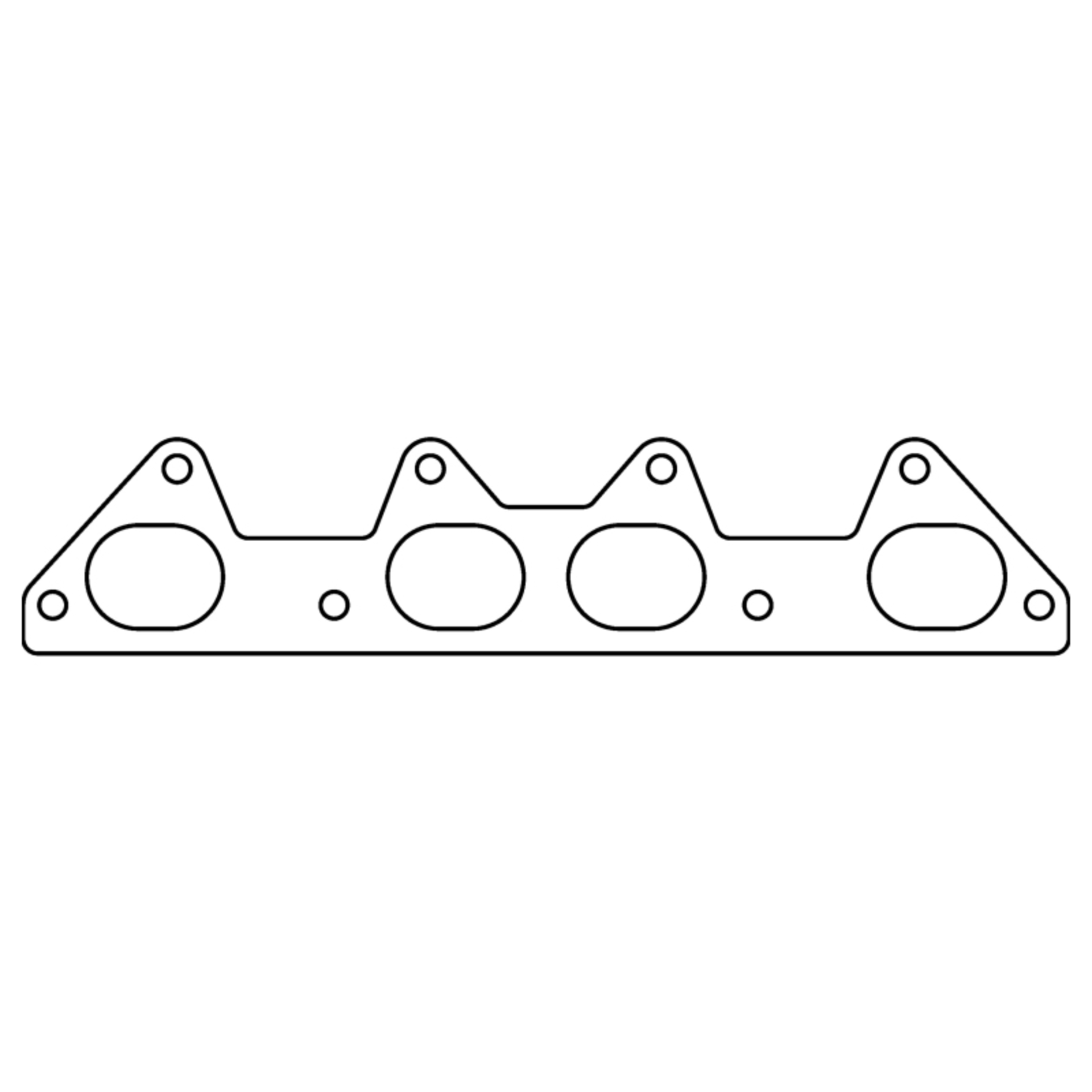 Picture of Cometic Honda F22B1/F23A1 .064in AM Exhaust Manifold Gasket - 1994-2002
