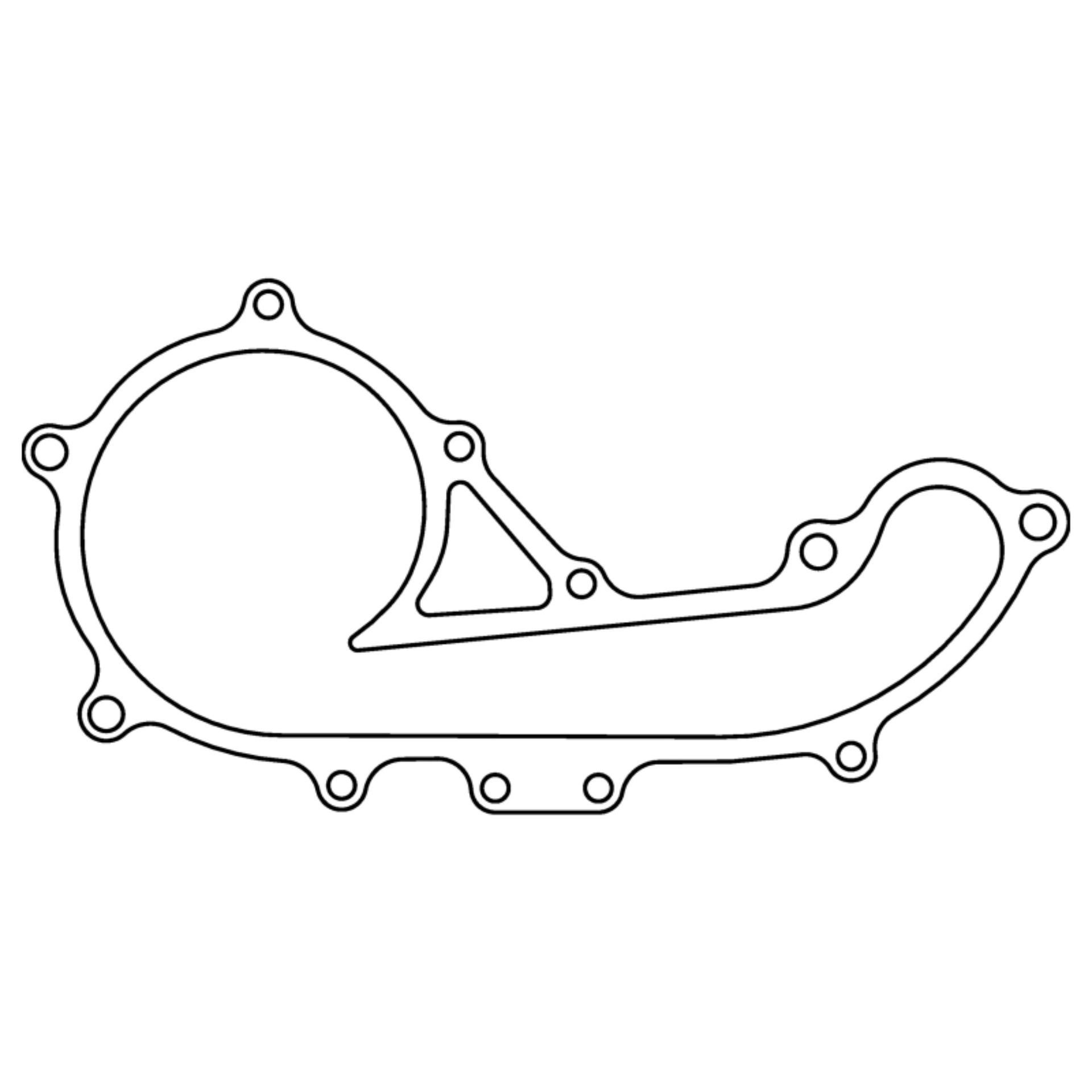 Picture of Cometic Toyota 2RZ-FE/3RZ-FE .020in Fiber Water Pump Gasket - 1997-2004
