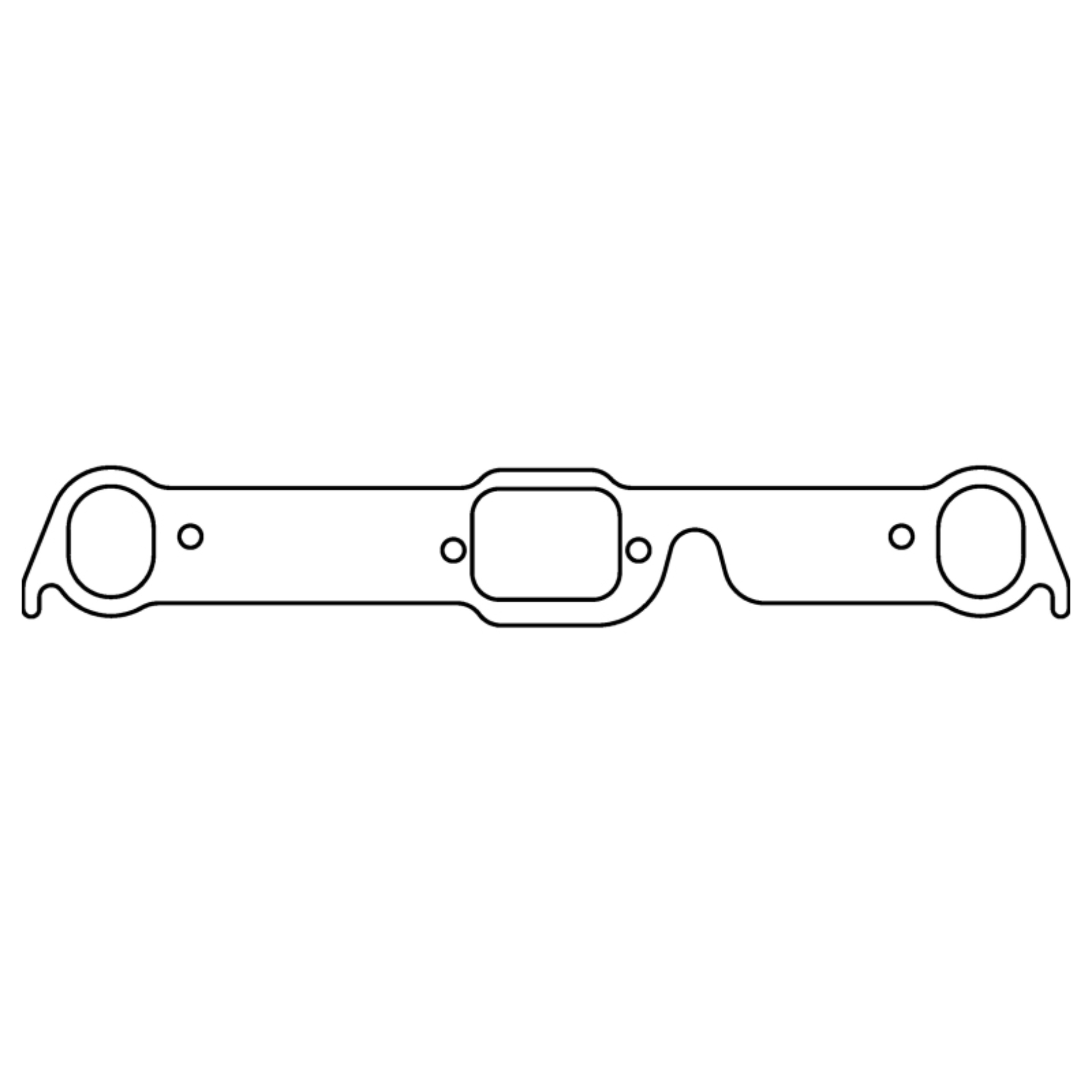 Picture of Cometic Pontiac 326-455 V8 .064in ArmorCore Exhaust Manifold Gasket Set