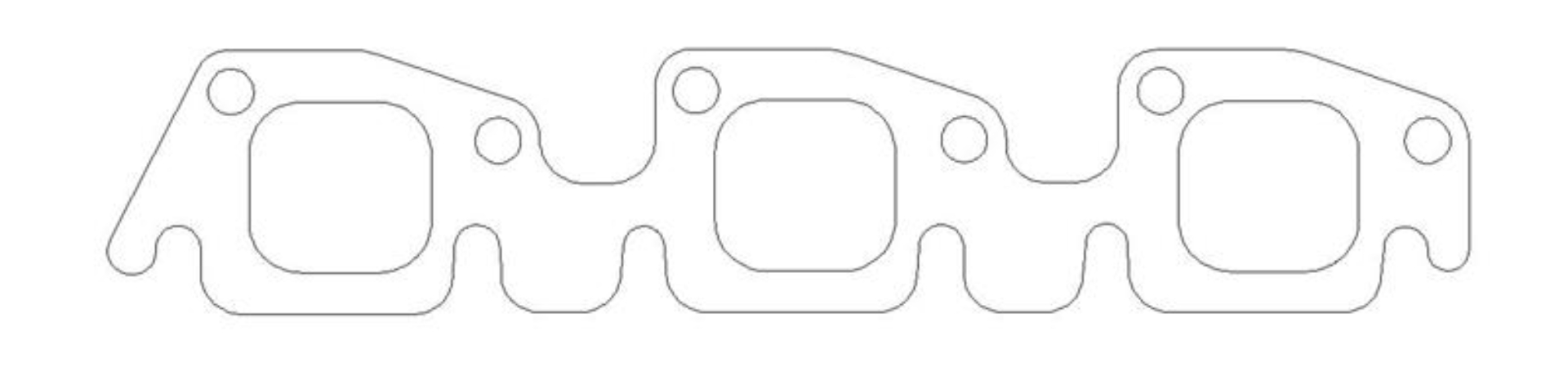 Picture of Cometic Buick Stage II V6 .064in ArmorCore Exhaust Manifold Gasket Set