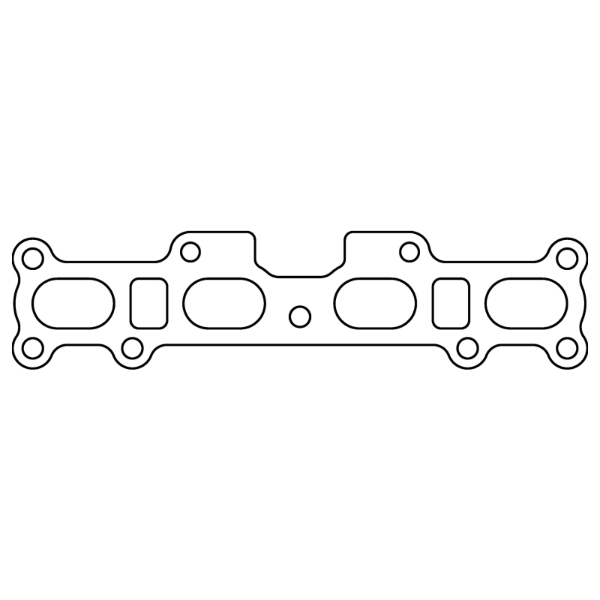 Picture of Cometic Mazda BP-4W Turbo - BP-ZE .060in HTS Exhaust Manifold Gasket