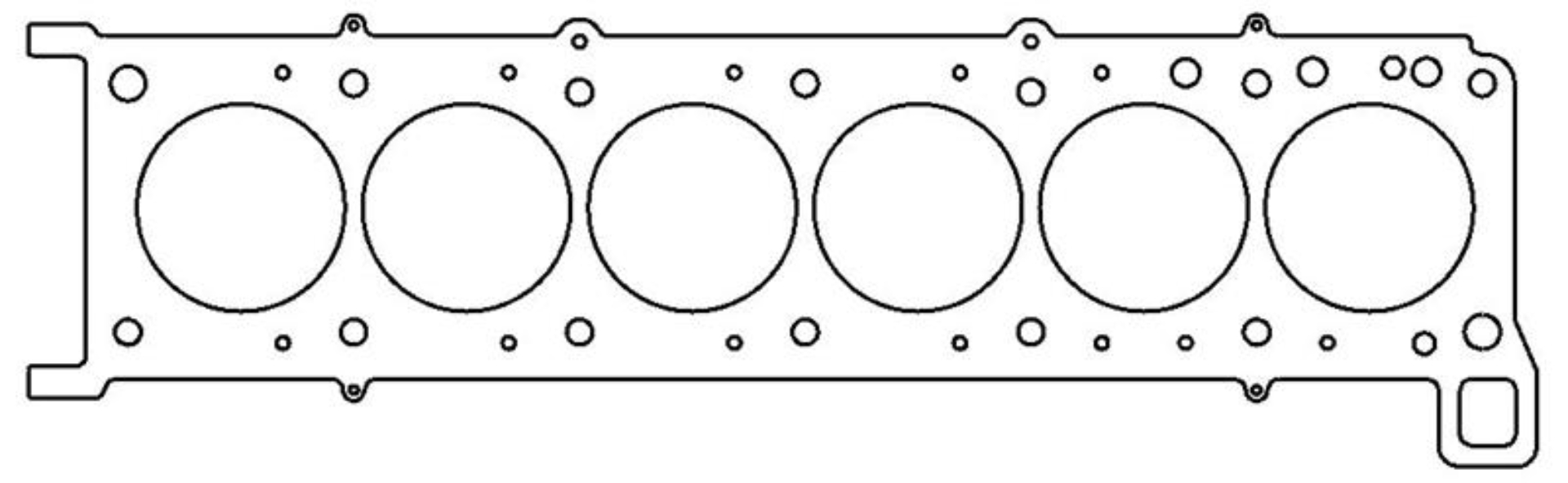 Picture of Cometic TVR Speed Six .060in MLS Cylinder Head Gasket - 96.5mm Bore