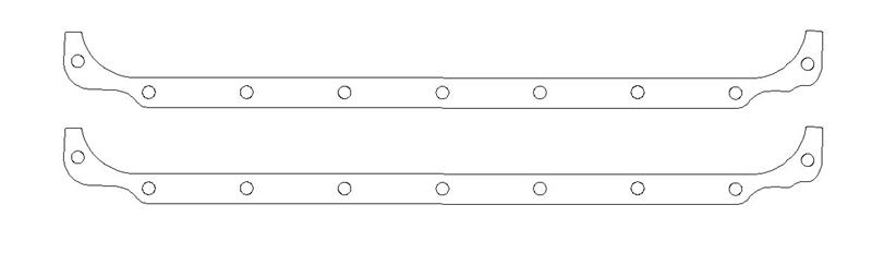 Picture of Cometic Chrysler R3 Block .094in Fiber Oil Pan Side Rail Gasket Set