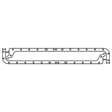 Picture of Cometic Jaguar XK6 .060in AFM Oil Pan Gasket Set - Side Rails Only