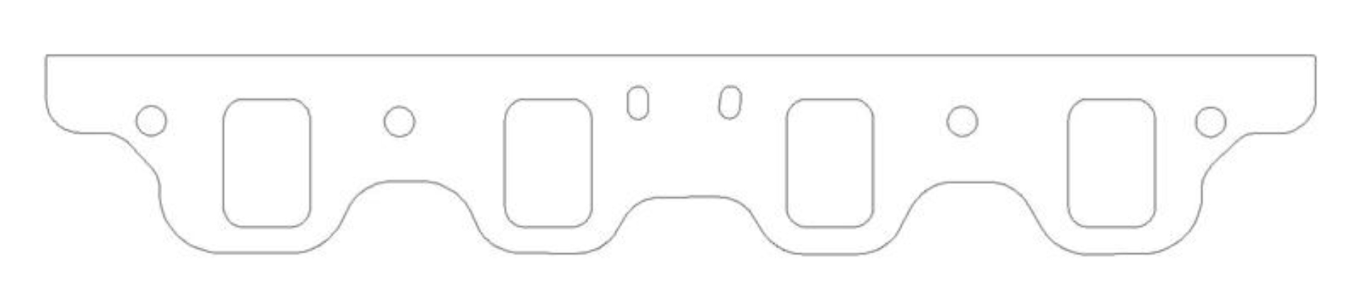 Picture of Cometic Ford 302/351W Windsor V8 .047in Fiber Intake Mani Gasket Set