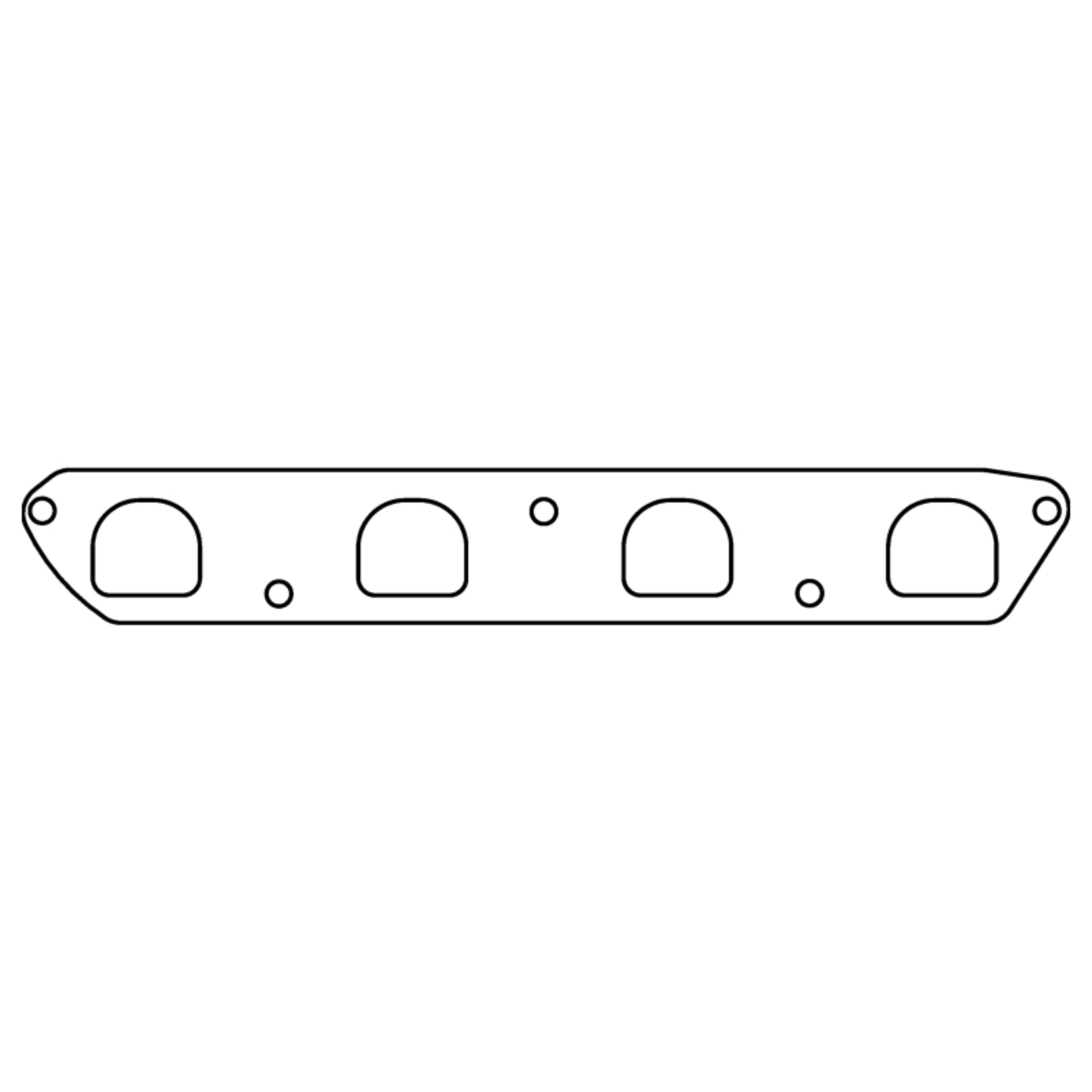 Picture of Cometic Ford 427 SOHC FE V8 .064in AM Exhaust Manifold Gasket Set
