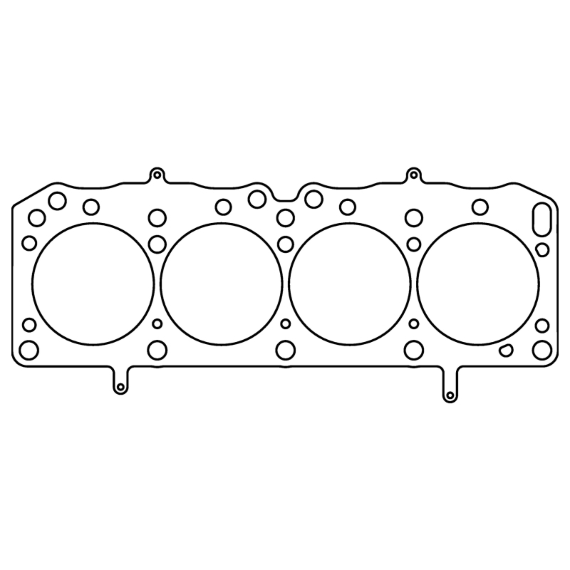 Picture of Cometic Cosworth BDG .040in MLX Cylinder Head Gasket - 91mm Bore