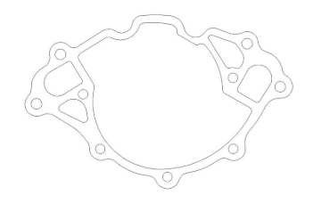 Picture of Cometic Ford 351W Windsor V8 .018in AFM Water Pump Gasket - SVO