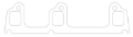 Picture of Cometic Buick Stage I V6 .064in AFM Exhaust Manifold Gasket Set