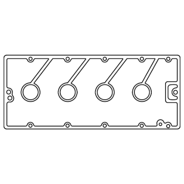 Picture of Cometic Cosworth BD Series .060in AFM Camshaft Housing Gasket