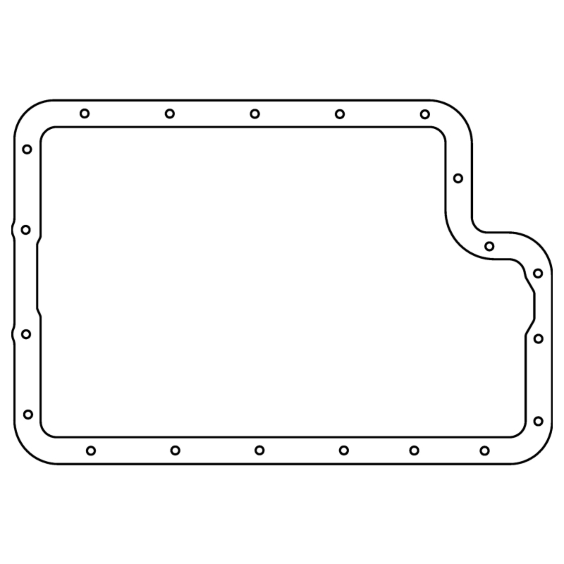 Picture of Cometic Ford E40D/4R100 .094in FML Transmission Oil Pan Gasket