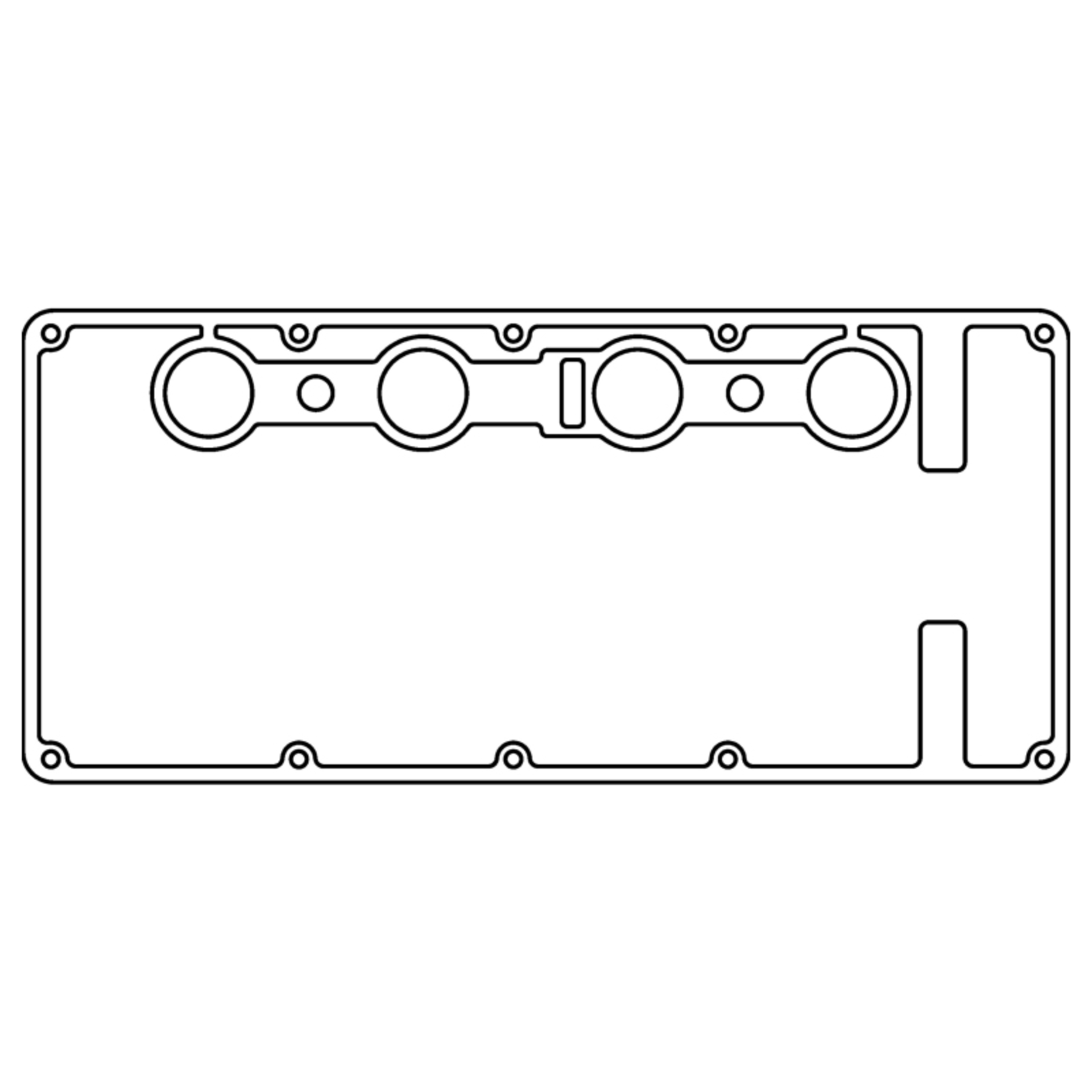Picture of Cometic Cosworth BD Series .060in AFM Cam Cover Gasket