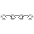 Picture of Cometic Ford Windsor V8 .094in HTG Exhaust Manifold Gasket Set