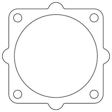 Picture of Cometic Nissan QR25DE .018in AFM Throttle Body Gasket,2001-2006