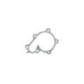 Picture of Cometic Nissan VG30DE/VG30DETT .015in Fiber Water Pump Gasket