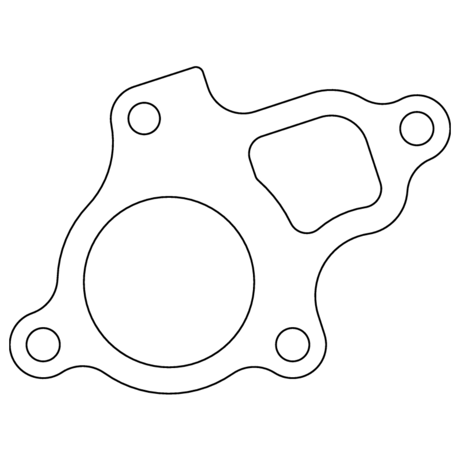 Picture of Cometic Nissan QR25DE .018in AFM Water Outlet Gasket