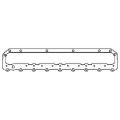 Picture of Cometic Porsche M28.01-04/M44.11-12/M44.40/M44.51-52 944 .018in AFM Camshaft Housing Gasket