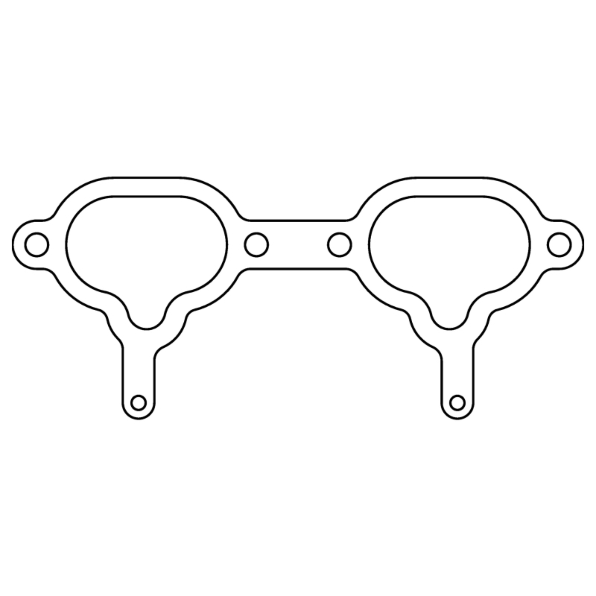 Picture of Cometic Subaru EJ25D .059in Fiber Intake Manifold Gasket Set