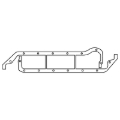 Picture of Cometic Ford 8BA/8CM Flathead V8 .060in KF Oil Pan Gasket