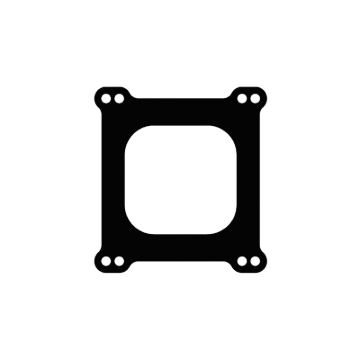 Picture of Cometic Holley 4 Barrel 4150 Style .039in Fiber Carburetor Gasket - 3.770in x 3.880in - Open Plenum