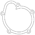 Picture of Cometic Nissan E13/E15/E16 .031in Fiber Water Pump Gasket
