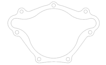 Picture of Cometic Chrysler R3 Block V8 .018in AFM Water Pump Gasket