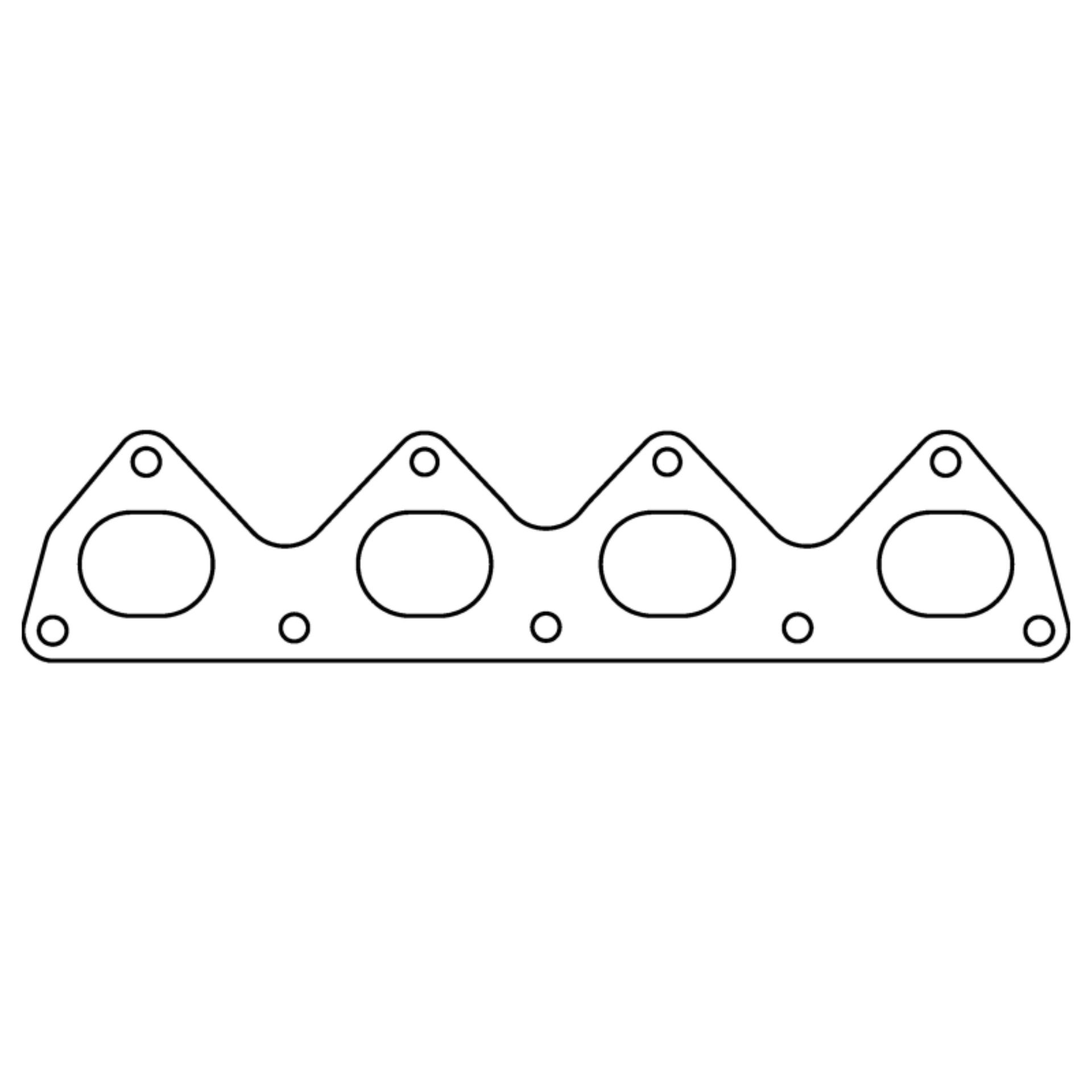 Picture of Cometic Honda H22 .043in Copper Exhaust Manifold Gasket